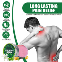 GMHLLES 2 PCS Miracle Balm 30g Herbal Balm for Skincare Natural Soothing Joint Balms with Scraper for Back Hands and Feet Relieves Discomfort Non-sticky and Absorbs Quickly