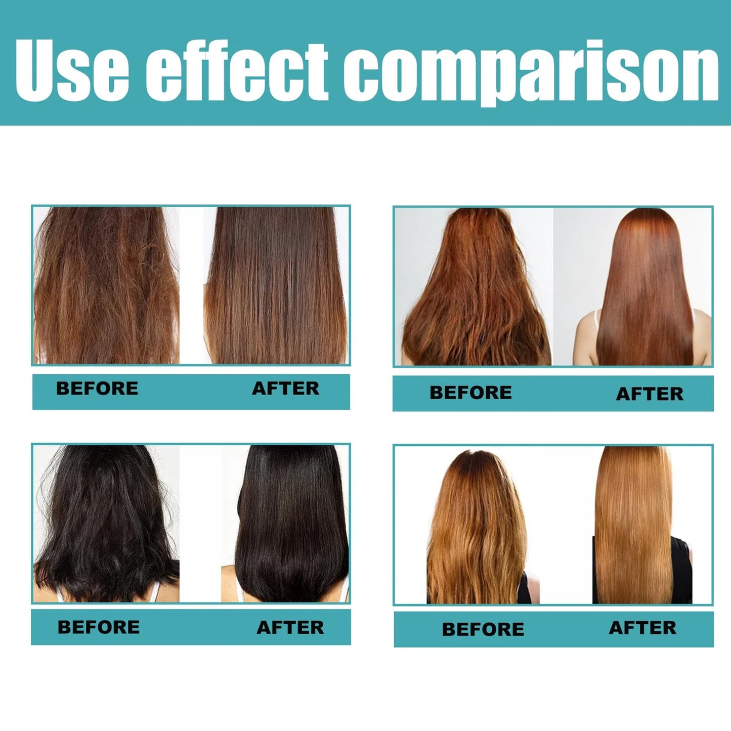 DMQ Hair Straightening Cream,Hair Gloss Hair Cream For Women,Collagen Hair Mask, Hair Protein Correcting,Anti Frizz Moisturiser for Curly Straight Dry Damaged & Frizzy Hair