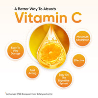 Liposomal Vitamin C 1000mg - 250ml Sugar-Free Vitamin C Liquid with Sodium L-ascorbate, Vitamin E & Sunflower Lecithin, High Absorption Ascorbic Acid - Immune System Liposomal VIT C - Made in The UK
