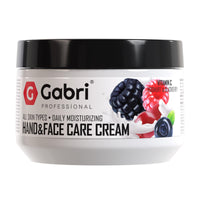 G Gabri Gabri Hand & Face Care Cream 2in1 300ml | Instantly Boosts Moisture Levels, Creates a Protective Layer & Prevents Moisture Loss | Daily Moisturising for All Skin Types (Yoghurt & Blackberry)