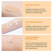 Tinted Sunscreen For Face, Face Sunscreen SPF 40, Vitamin C Facial Sunscreen, UV Protection for All Skin Type, SPF Face Moisturiser with Vitamin C, Long Lasting Broad Spectrum Protection