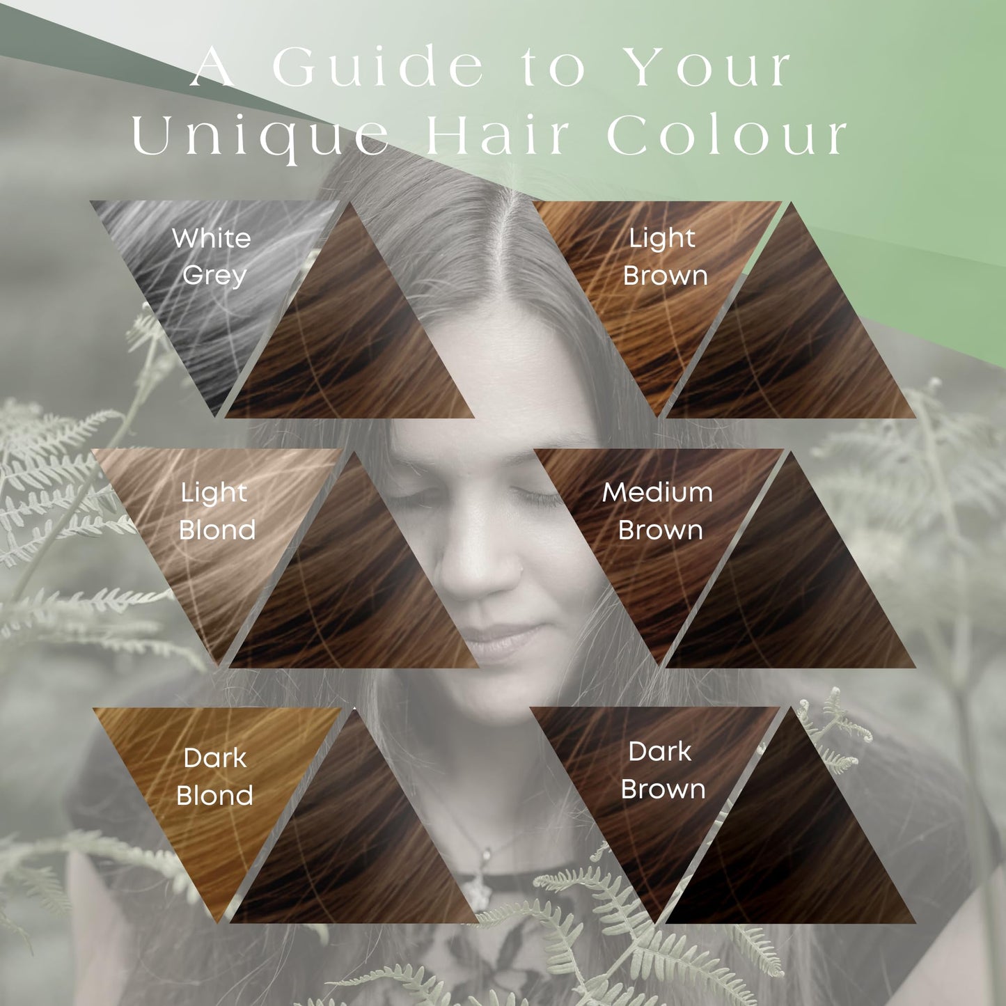 It's Pure Organic Herbal Hair Dye in Dark Brown 110g