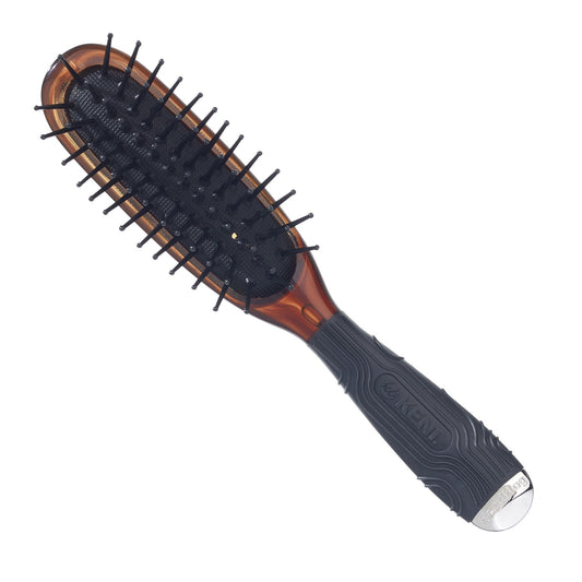 Kent Mini Hog Hair Brush brown 1 piece