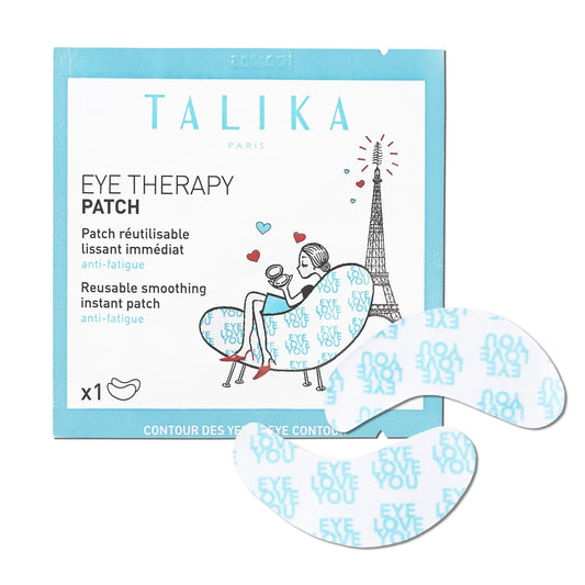 TALIKA Talika Eye Therapy Patch - Instant Smoothing Under Eye Patches - For Dark Circles Puffiness & Tired Eyes - Reusable Under Eye Patch Skincare Eye Treatment
