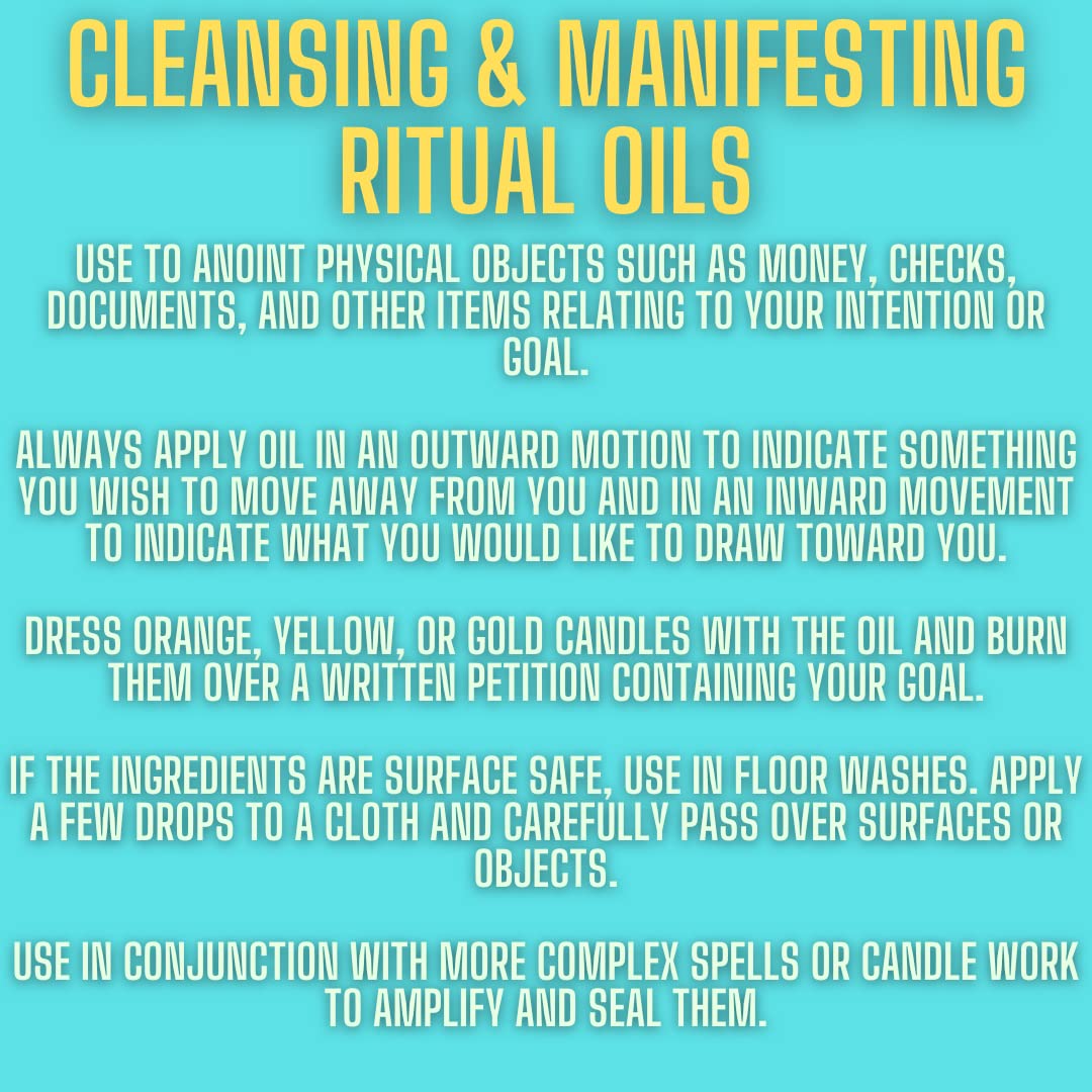 SH SHAKRA HEALTH Yoni Oil, Massage Oil & Daily Ritual Moisturising Oil | Manifesting, Law of Attraction, Meditation, Pagan Spells & Invocations. Manifest Wishes. Vegan, Organic, Natural (Manifest)