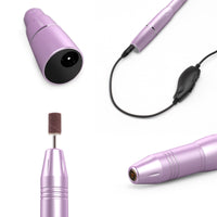 Rio Professional Portable USB Electric Nail File for Acrylic, Gel and Natural nails