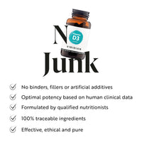 Viridian - Vitamin D3 2000IU - 150 Vegan Capsules for Bones, Teeth & Immunity | Clinically Studied Plant Sourced Formula | Optimal Dose | 100% Active Ingredients, No Artificial Additives