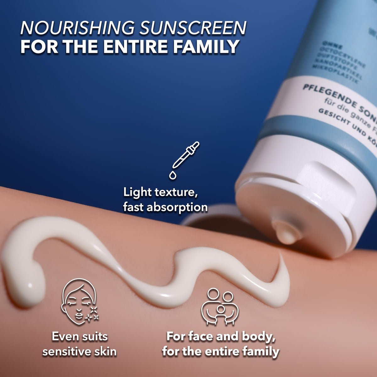 ecoelio eco elio SPF 50+ Face & Body Sunscreen – 200ml "Routine Affair" | Natural Face Sun Cream | Reef Safe, Fragrance-Free, No Octocrylene or Microplastics | Eco Skincare for Sensitive Skin I Organic