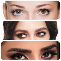 Ninnyi Peel Off Eyebrow Gel, Waterproof Semi Permanent Pomade, Tearing Eye Brow Tint (Dark Brown)