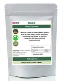 Your Best Supplement Kale Capsules 800mg 100% Natural (pure no additive or fillers) Superfood, Detox (120)