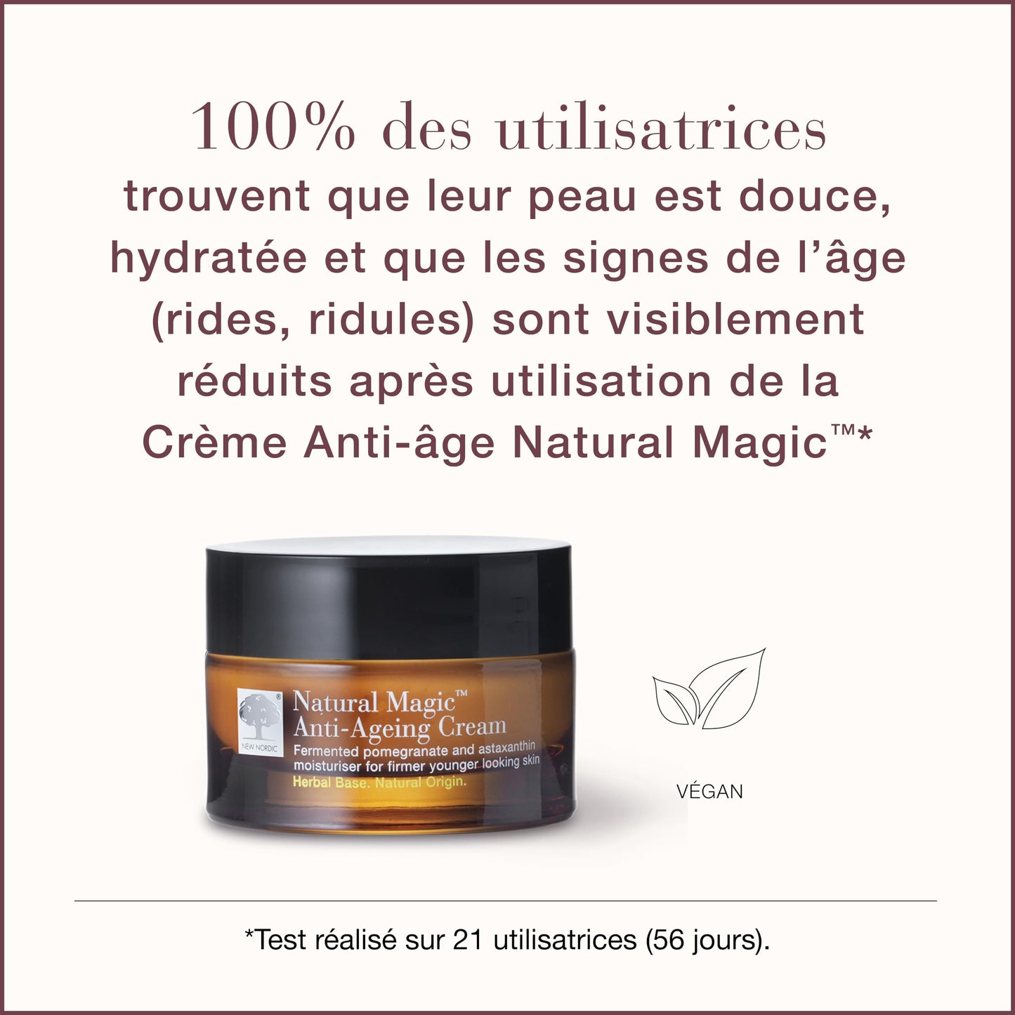 New Nordic Ltd New Nordic Natural Magic Anti Aging Cream 50ml - Improve Skin Firmness and Elegance - Anti Aging Face Cream For Women and Men