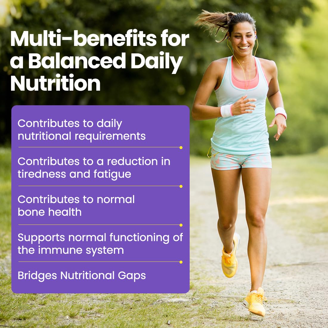 FAST&UP Fast&Up Multivitamin – Complete Multivitamin Supplement – All Day Energy – 20 Effervescent Tablets – Supports Immune System – Orange