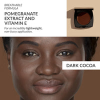 Avon Cream To Powder 3-in-1 Foundation, Concealer and Powder, Long Lasting Foundation Compact, Natural Looking Base that Lasts, SPF 15, 525N, Dark Cocoa