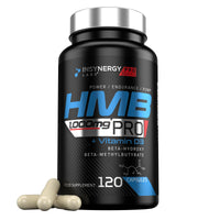 Insynergy Labs HMB Pro 1,000mg & Vitamin D (Superior Absorption Formula) 120 HMB Capsules, Muscle Growth Supplements, Muscle Strength & Repair HMB Supplement