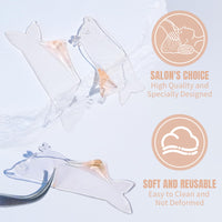 Lomansa Lash Lift Pads, Lash Lift Shields, Only for Perming Step1, Ultra Thin and Sticky, Multiple Uses as Eye Patches or Lash Lift Ribbon for Salon(Orange)