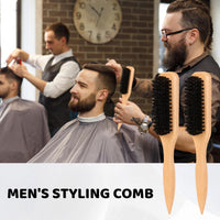 PSFXBM Slick Back Hair Brush for Smoothing Ponytail, Edge Control - Backcombing & Teasing Hairbrush with Wide for Sectioning & Parting,smoothing brush, Teasing Hair Brush for Men Women