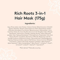 Delhicious Rich Roots Hair Mask with Amla and Coconut, 175g