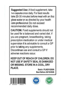 Sumatra Slim Belly Tonic - Weight Management - Natural Ingredients - 60 Capsules - New & Sealed - Vegan/Dido Extreme Supplements