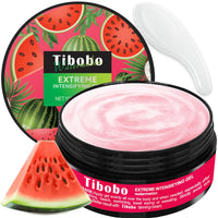 Tibobo Premium Tan Accelerator Gel 100g - For Sunbed Use & Outdoor Sun Tanning Enhancer, Fast Bronzing Cream with Natural Formula, Intensifying Self Tanning Boosting Oil, Long-Lasting Hydrating(Watermelon)