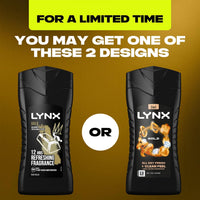 Lynx 12 Hour Refreshing Fragrance Gold Oud Wood and Vanilla Body wash with Plant-based Moisturisers & Dual Action Power, Keep Smelling Irresistible!