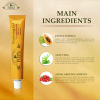 OMIC Organic Extract of Papaya Brightening Gel Tube | 30g | 1Oz