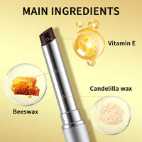 ISBEAUSOLS Dark Honey Lip Balm - Tinted Lip Balm - Long-Lasting Moisturising Lip Products - Lip Care For Repairing Lip Lines And Prevents Dry Cracked - Holiday Essentials For Women - Color Organic Lip Balm