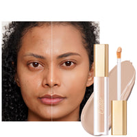 Oulac Concealer Full Coverage, Concealer for Dark Circles, Hydrating Concealer Infused with Hyaluronic Acid, Vegan Concealer 3.8ml, Shade: N3 Light Neutral