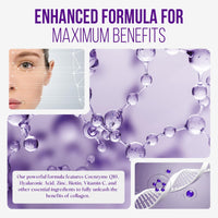 Bodygenix Sunberg Multi Collagen Powder - 1000mg Hydrolyzed Collagen Peptides Type I, II, III Hyaluronic Acid Biotin for Skin Hair Nail Joints Bones Muscles Teeth - 400mg Halal Collagen Complex Supplement