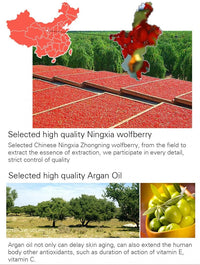 Wolfberry Facial Cream Anti-oxidant improve Tone Face Cream Hyaluronic Acid Moisturizing Anti-aging Firming Goji Berry Cream