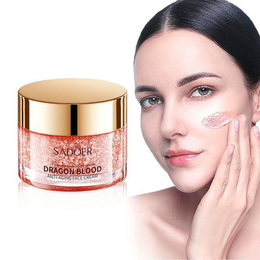 Grospe Dragon Blood Face Cream, Dragon Blood Cream, Dragon Blood Anti-Aging Face Cream, Hydrating Moisturising Glowing Rejuvenating Anti Aging Face Cream for All Skin Types 50g