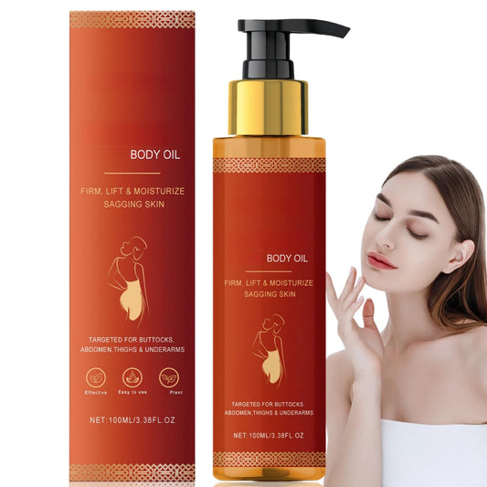 100ml Ma/gic Firming Body Oil,Body Moisturizing O/il for Arms and Chest,F/irming Body Lotion for Women,Skin Fi/rming Oi/l,Skin Tightening Oil,Firming Cream for Loose Skin,Skin Firming Lotion for Woman