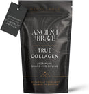 Ancient + Brave True Collagen 200g - Bovine Collagen Powder - 100% Hydrolysed Collagen Peptides (Type I) - High Protein, Fasting & Keto Friendly - Neutral Tasting - 30 Day Supply