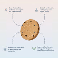 Daye ProViotics, 30 Organic, Vegan Oral Probiotics for Women, Support Healthy Microbiome, 5 Billion Live Cells, Allergen Friendly Probiotic, Organic Ingredients, Capsule Free Supplements