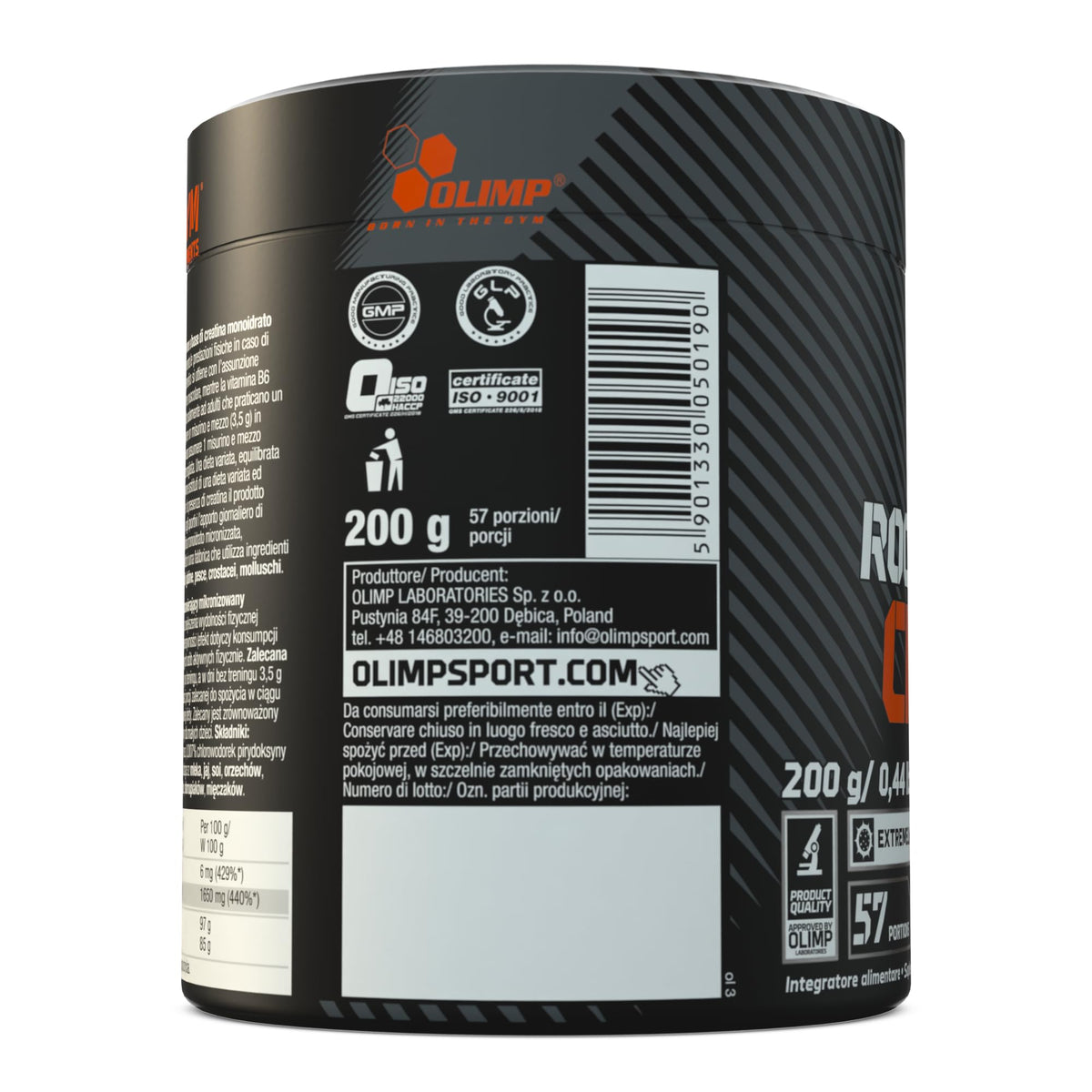 Olimp Rocky Athletes Creatine (200 g) new