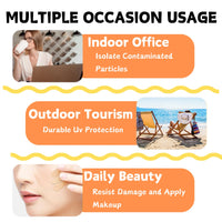 Face Sunscreen SPF 90, Anti UVA&UVB Ray Sun screen,Waterproof&Not Greasy, Sun Lotion Against Sunburn&Premature Ageing, Suncream For Face And Body, Sun Protect for all skin