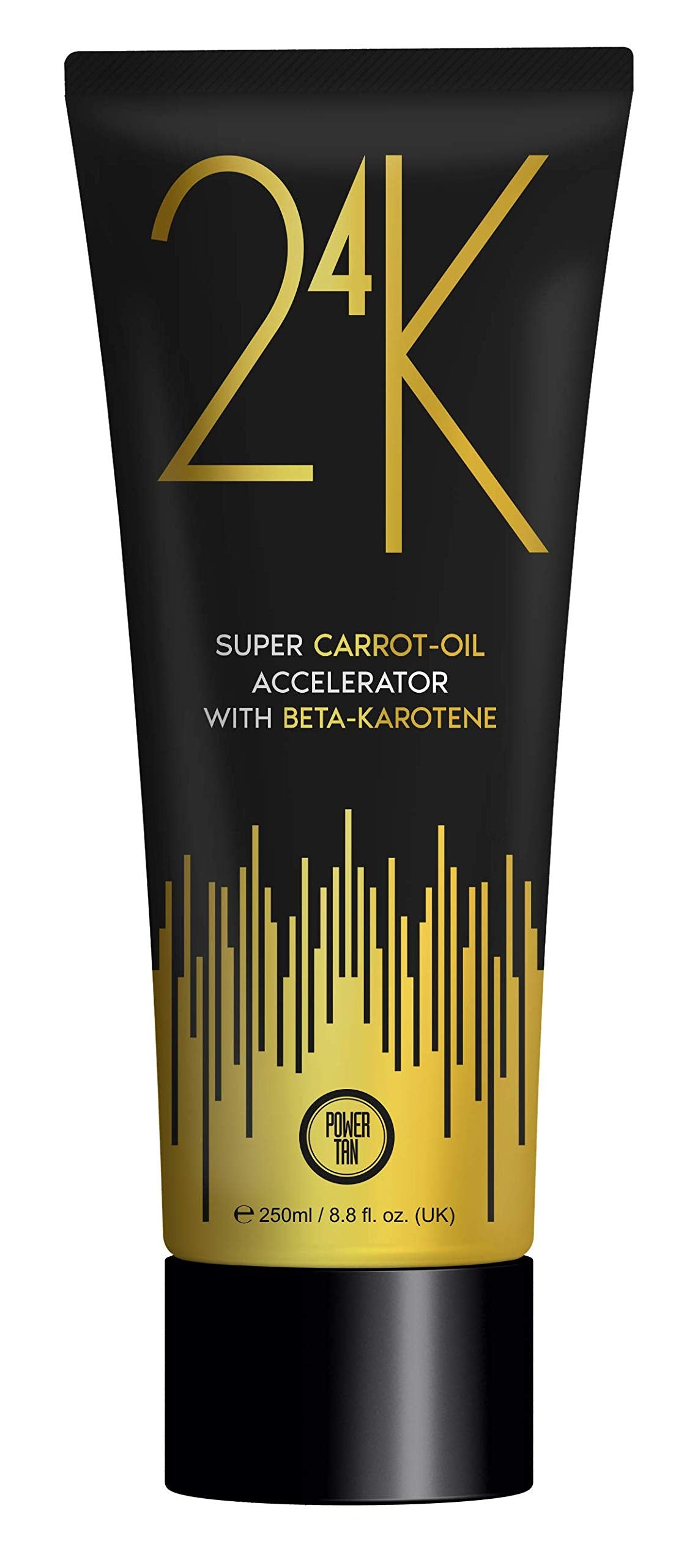 Power Tan 24K Super Carrot Oil Tanning Accelerator 250ml