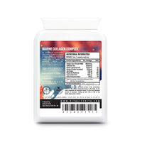 VITALITYVITS Marine Collagen Complex Type 1 - 90 Capsules - Hyaluronic Acid - Hair, Skin, Nails & Joint Support - UK Formula
