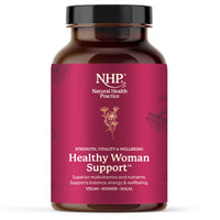 NHP The Natural Health Practice NHP Advanced Healthy Woman Support – Complete Multivitamin & Mineral Formula for Women’s Health, Energy, Vitality & Immunity – 30+ Active Nutrients for Wellness & Hormonal Balance – 60 Vegan Capsules