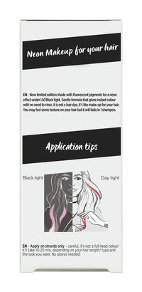 L'Oreal Paris L'Oreal Colorista Hair Makeup Neon Pink Temporary Light Blonde Hair Colour 30ml