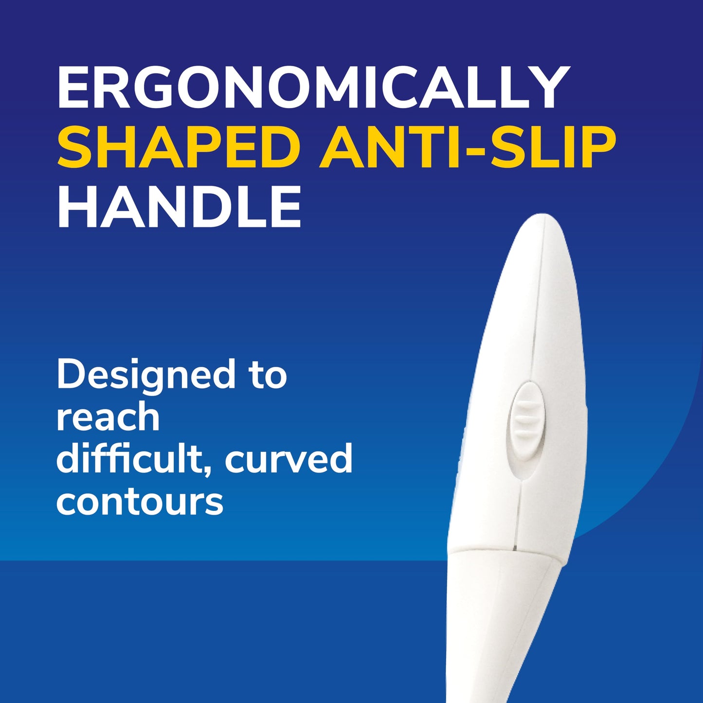 Dr. Scholl's Scholl Hard Skin Dual Action Foot File - Hard Skin Removal and Rough Skin Smoothing for Soft Feet, Double-Sided with Coarse and Fine Sides, Extendable Soft Grip Handle, Washable & Reusable, 1 Unit