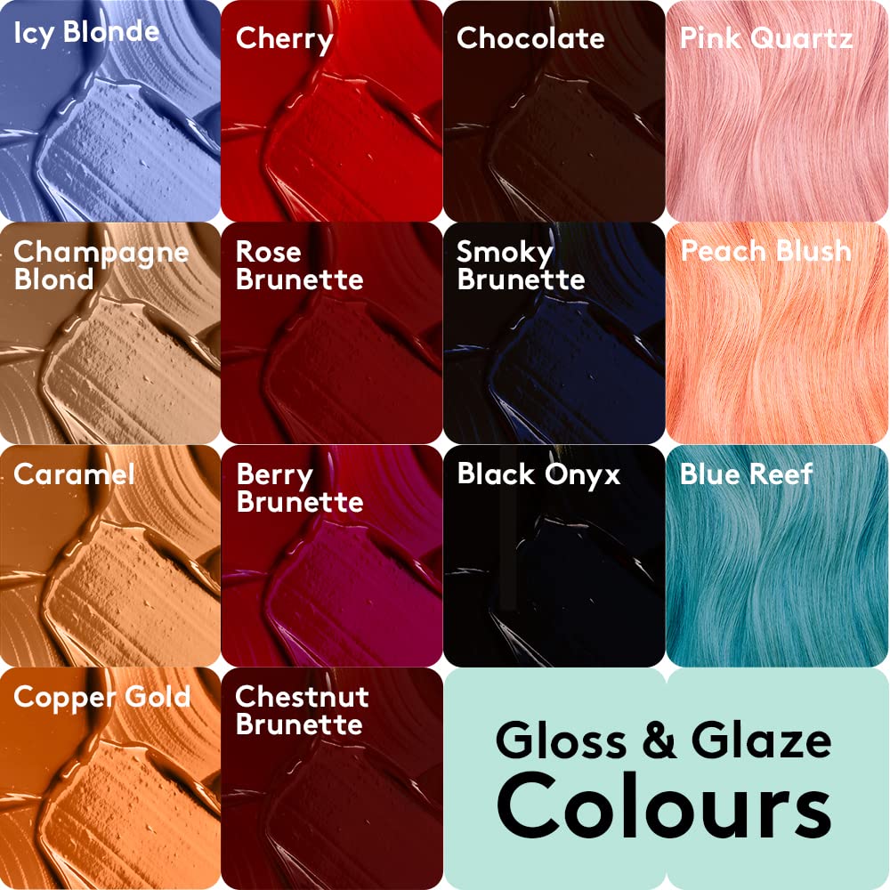 Josh Wood Colour Josh Wood Hair Gloss (Copper) - Semi-permanent gloss, creates strawberry blonde or adds golden tones to light brown hair - Lasts up to 6 washes - 100% Vegan - Cream (100ml)