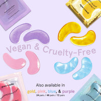 grace & stella Under Eye Gel Patches - Purple, 6 Pairs - Retinol Under Eye Patches - Gel Eye Masks for Puffy Eyes and Dark Circles - Dermatologist Tested Under Eye Masks - Vegan Eye Masks Skincare