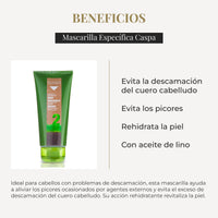 SALERM Salerm Biokera Mask 2 SPECIFIC DANDRUFF 200 ml NATURA