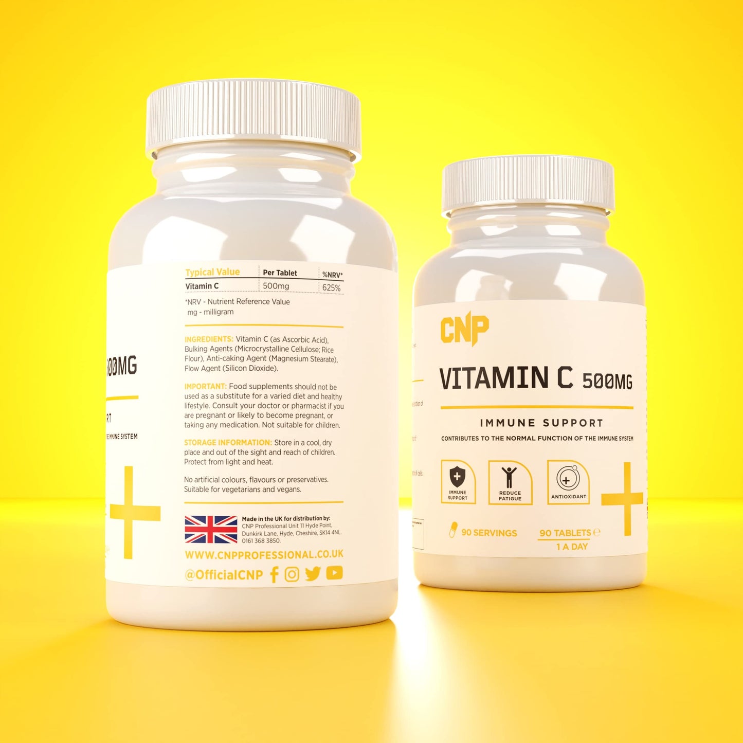 CNP Professional Vitamin Range, Vitamin C & D. Complete Athlete & Daily Support (Vitamin C)