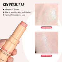 COWANIEE Pure Collagen Wand, Hydrating Eye & Lip Collagen Stick for Face, Anti Wrinkles Face Moisturiser Balm (7g）