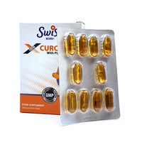 Swiss Bork SWISS BORK Turmeric Curcumin Supplement 43023mg** – The Golden Wonder Compound for Health and Wellness (30 Soft Gels) – A Comprehensive Exploration of its Versatile Therapeutic Applications (Halal)
