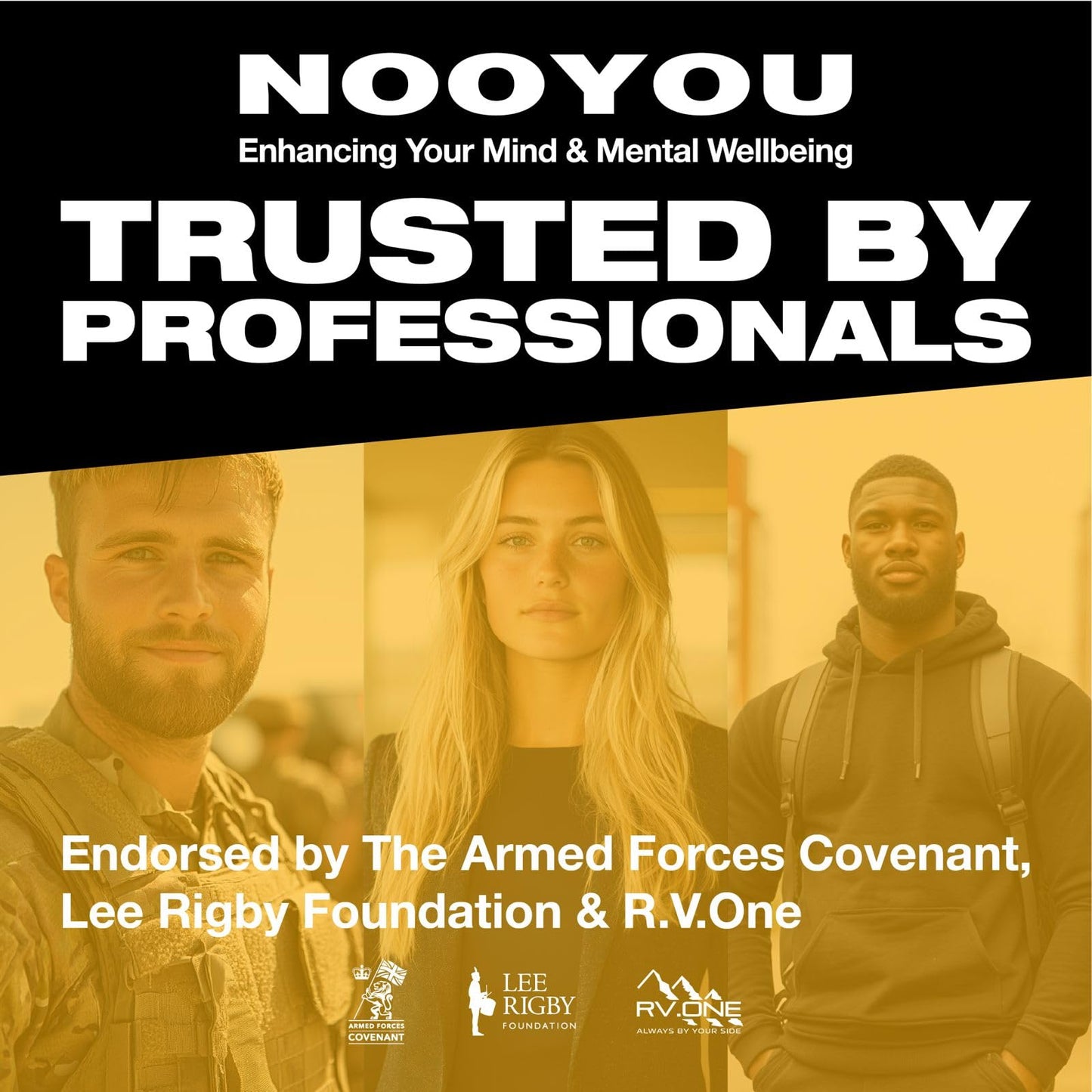 NooYou Nootropic Brain Supplement Mushroom Complex Increased Energy, Focus, Memory Wellbeing Formula Alpha GPC, Lions Mane, Ashwagandha, 60 Capsules