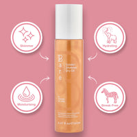 LUNA BY LISA JORDAN Bare by Vogue Golden Shimmer Dry Oil - Moisturise and Hydrate your Skin with Gorgeous Sparkle - Lightweight & Quick-Drying Face & Body Shimmer Oil, 150ml
