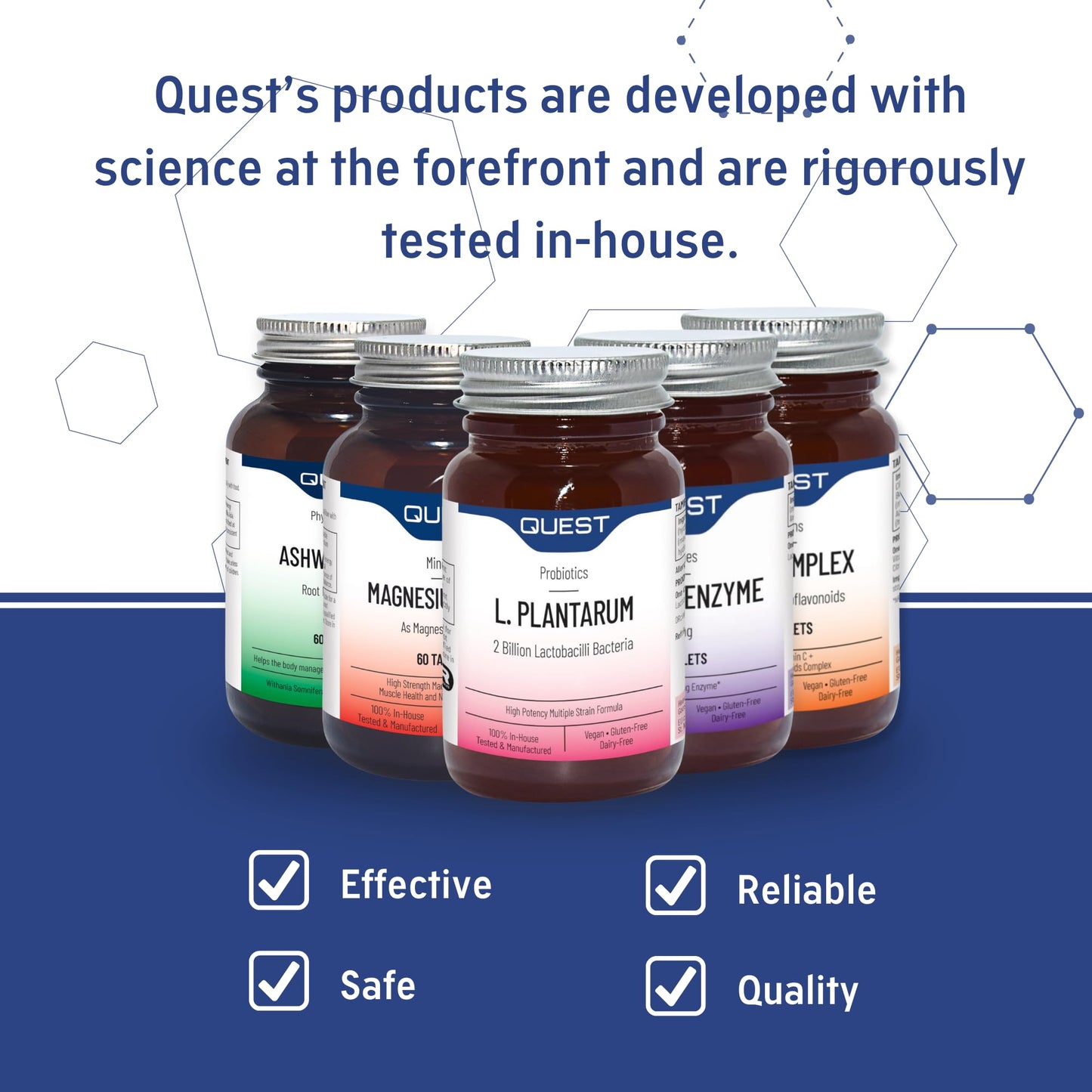 Quest Carnozin (Pack of 30) - Zinc Carnosine Complex Supplement for Gastro Protection & Healing (75mg per Tablet). High Strength Anti-Inflammatory Tablets. Suitable for Vegans.