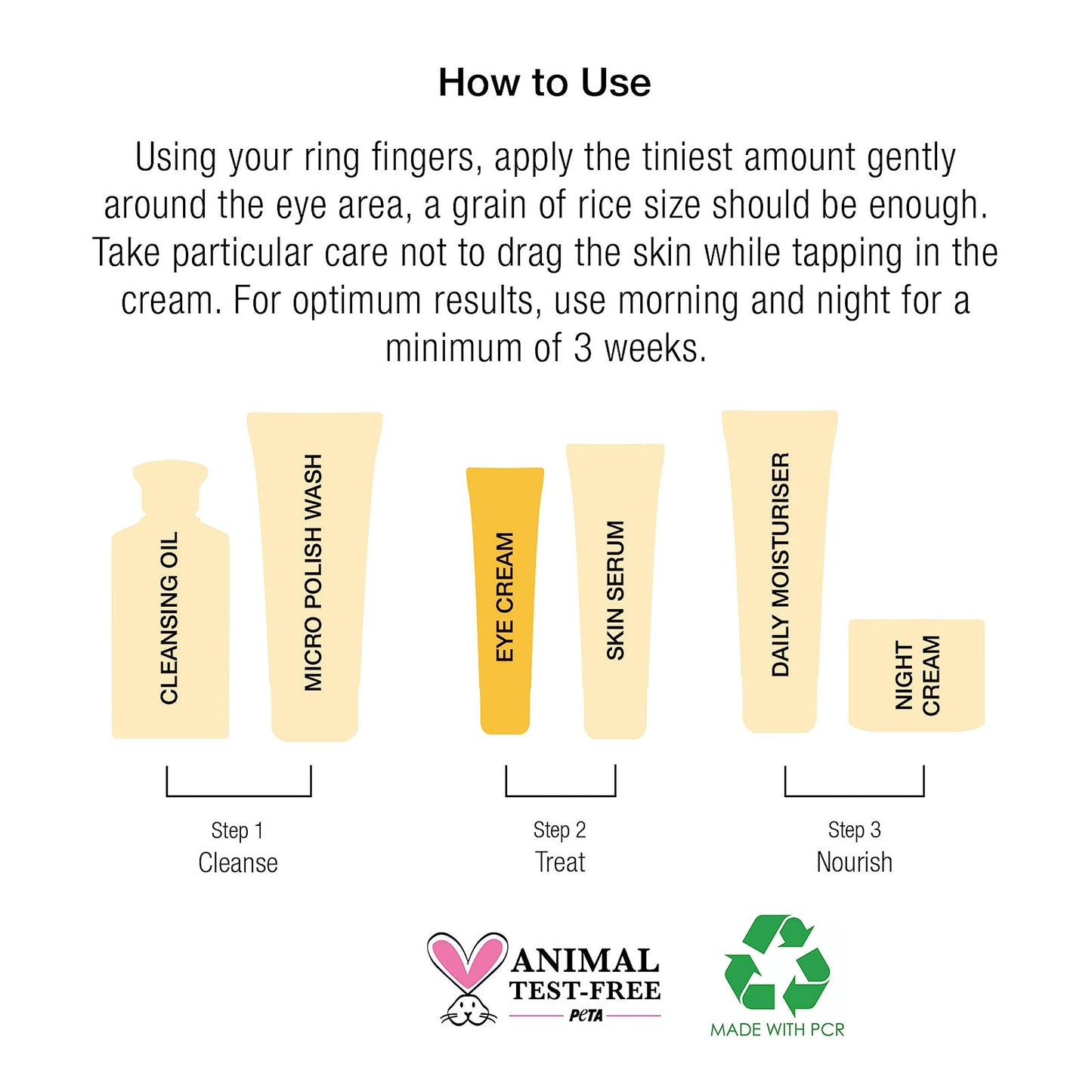 Super Facialist - Vitamin C + Brighten Dark Circle Eye Cream, Revive & Brighten The Under Eye Area, Boosted with Caffeine & Light Diffusers, Fragrance Free, 15ml